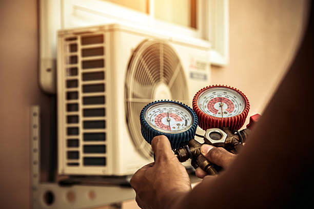 Professional Ac Installation technician working in Columbia, NJ